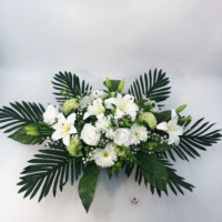 Bunga Pot Artifisial Desain Baru untuk Peringatan Pemakaman, Bunga untuk Makam, Harga Pabrik