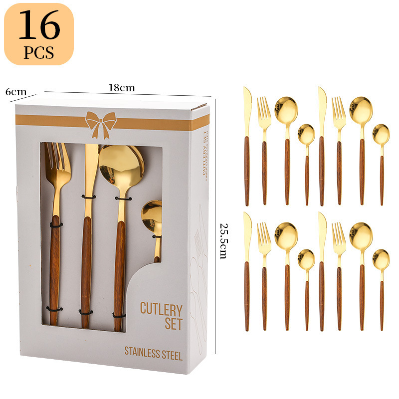 Gold 16 piece set