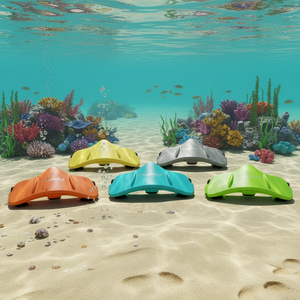 Scooter Submarino Portátil Flotante de Plástico Impermeable de 500W, sin Escobillas, para Buceo Profundo de 30M, con Batería de Larga Duración, Propulsor DPV - Product Image 1