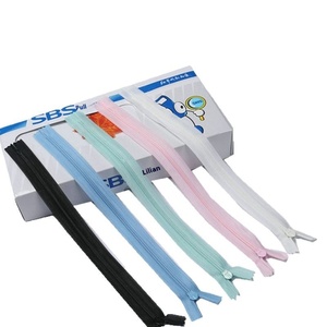 Nhà Máy Bán Hàng Trực Tiếp Sbs3 # Màu Đen Vô Hình Đóng Cuộn Dây Dây Kéo 25-65Cm Thích Hợp Cho Trang Phục,Quần Áo,Gối,Túi Dây Kéo - Product Image 5