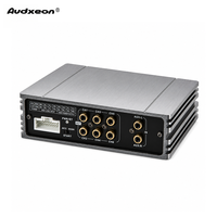 Procesador de Audio para Auto DSP de 6 Canales con Amplificador de 4 Canales Clase AB 4x50W, Calidad de Sonido AKM Japonesa