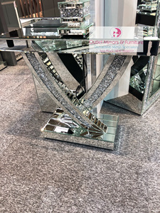 Bàn <span class=keywords><strong>Console</strong></span> Trang Trí Phòng Khách Bằng Kim Cương Đá Quý Cao Cấp Bán Chạy Nhất - Product Image 3
