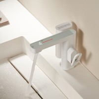 Robinet de salle de bain intelligent sans contact Weihao avec affichage numérique LED, robinet automatique à capteur pour lavabo