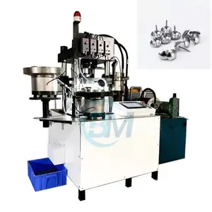 Automatic assembly machine for Upholstery bubble Nails Tack Furniture Round Thumb Push Pins making assembly machine