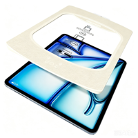 Kit d'installation sans poussière pour protecteur d'écran en verre trempé pour Apple iPad, kit d'installation réutilisable, verre pour tablette à haute transmission