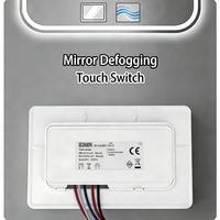 Éclairage de miroir Letaron avec capteur tactile, luminosité réglable de 10% à 100%, DC12/24V 60/120W, interrupteur tactile pour solutions d'éclairage de salle de bain