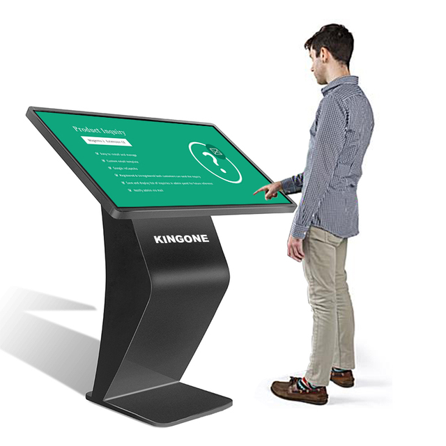 32 Inch Information Checking Touch Screen Self Service Interactive Kiosk With Built-in Camera