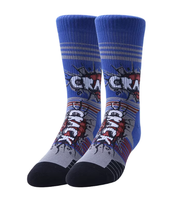 Nouvelles chaussettes de skateboard en Spandex et Polyester de haute qualité avec logo, confortables, antidérapantes, régulières pour usage quotidien, à coupe haute, pour l'été