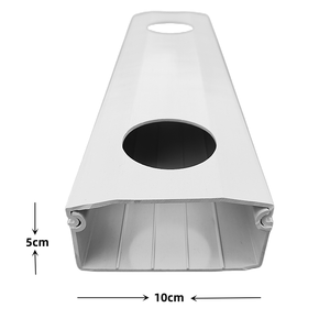 Canal hydroponique NFT en PVC de qualité alimentaire monocouche de grande taille 120x90 mm <span class=keywords><strong>pour</strong></span> la laitue, le céleri, le poireau, la moutarde - Product Image 5
