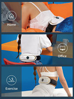 Ceinture de massage abdominale chauffante EMS rechargeable pour une relaxation musculaire profonde