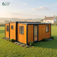 Maison préfabriquée moderne, multi-pièces, grande capacité, dortoir modulaire, logement pour travailleurs, maison conteneur extensible, 3 chambres