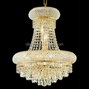Zhongshan wholesale cheap ceiling hanging pendant chandelier shops in dubai hotel lamp crystal lighting - Product Image 1
