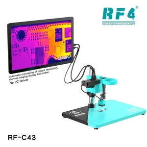 RF-C43 независимый тепловизор Быстрый Сенсорный дизайн, непосредственно подключенный к монитору для всех камер микроскопа для ремонта телефонов - Product Image 6