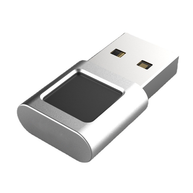360 Detection Mini Fingerprint Reader 0.5s Touch Speedy Matching Portable Biometric Scanner USB Security Key for Password