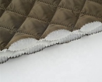 Tissu de doublure pour vêtements / Tissu matelassé en microfibre / Tissu pour machine à souder par ultrasons pour la vente en gros