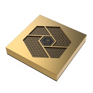 <span class=keywords><strong>Scatola</strong></span> da <span class=keywords><strong>tè</strong></span> in legno stile medio oriente per regali Eid Mubarak incisione laminazione opaca per torte e altri dolci con certificato di sciabola - Product Image 1