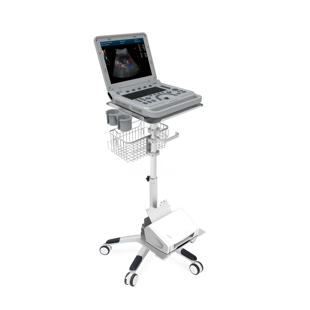 CONTEC CMS1700B doppler taşınabilir 3D 4D ekokardiyografi ultrason makinesi