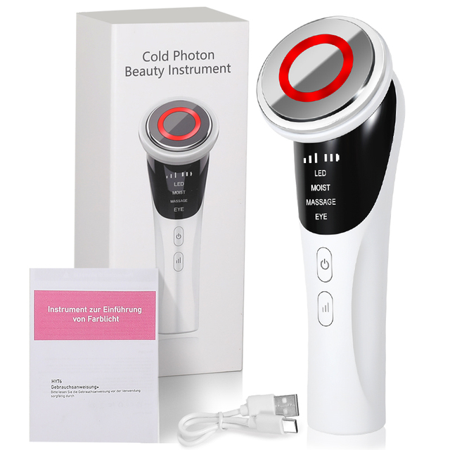 Best Facial Cleaning Massage Device Facial Beauty Device for Deep Cleansing Compression Skin Rejuvenation Lifting Pore Cleaning