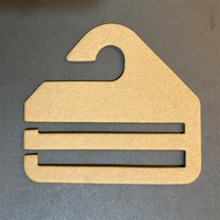 Custom Eco-friendly Paper Board Hanger Scarves Storage Hooks Hangers Cardboard Scarf Hangers With Logo Printing