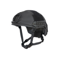 Casque tactique ABS à impact élevé avec suspension réglable pour les activités de plein air et l'utilisation de protection