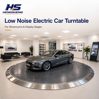 Plateforme tournante pour voiture électrique à faible bruit, idéale pour les salons automobiles et les showrooms de concessionnaires