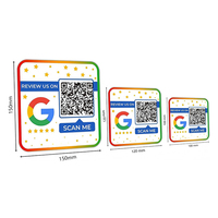 Plaque NFC et code QR personnalisée pour un retour d'information instantané - Réutilisable et compatible, ultra-rapide avec tous les téléphones, adhésif 13,56 MHz