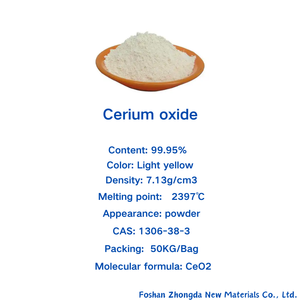 Hochreines Industriequalität Ceriumoxid-Pulver CeO2 Hellgelb 99,9% für Polier- und Elektronikindustrie - Product Image 2