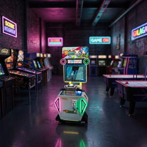 เครื่องเกมแข่งจักรยานอาร์เคดจอ 17 นิ้ว สำหรับผู้เล่นคนเดียว ยี่ห้อ Space X – เกมจำลองการแข่งมอเตอร์ไซค์แบบหยอดเหรียญสำหรับเชิงพาณิชย์ - Product Image 6