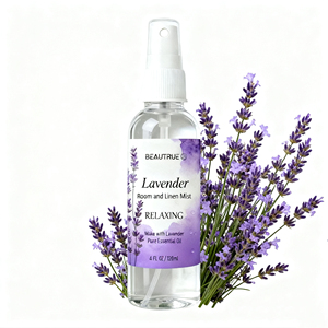 Spray d'oreiller à la lavande pure marque privée, brume aromathérapeutique relaxante à la lavande, spray pour linge et l'ambiance à la lavande pour la relaxation - Product Image 4