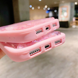 Personalizzata In Gomma Caso Della Copertura di Protezione Completa <span class=keywords><strong>Arcobaleno</strong></span> Liquido Molle Del Silicone Cassa Del Telefono Per il <span class=keywords><strong>iPhone</strong></span> 12 12Pro 11 11Pro Max - Product Image 6