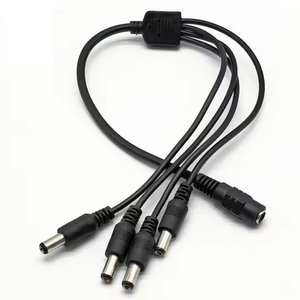 Cantell 0.5 quadrato da 1 a <span class=keywords><strong>2</strong></span>/4/5/8 cavo DC DC5.5mmx2.1mm cavo di alimentazione - Product Image 3