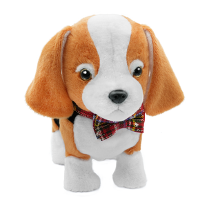 Sıcak satış interaktif elektronik yürüyüş Pet peluş oyuncak dolması havlayan köpek oyuncak genç çocuklar için - Product Image 2