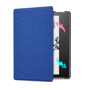 Funda de tableta de cuero PU Premium de tendencia para Kindle, funda Kindle personalizada de lujo con Cierre magnético para Kindle 2025 <span class=keywords><strong>amazon</strong></span> - Product Image 3