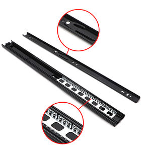 金属製レール引出しスライドモダンチャンネル調整可能ソフトクロージングアンダーマウント - Product Image 5