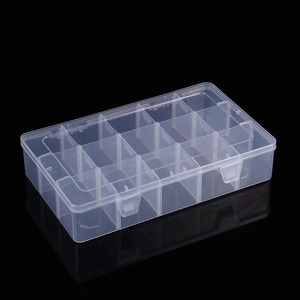 Caja de Almacenamiento Transparente de Plástico PP con 15 Compartimentos y Divisores Desmontables para Equipo y Accesorios de Pesca - Product Image 5