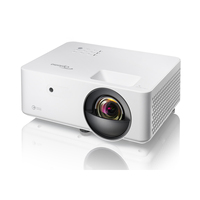 Projecteur vidéo DLP 3D Optoma LH352ST 4LED compact pour entreprises et salles de classe, courte focale, 3300 lumens ANSI, 1080p Full HD, décodage 4K HDR