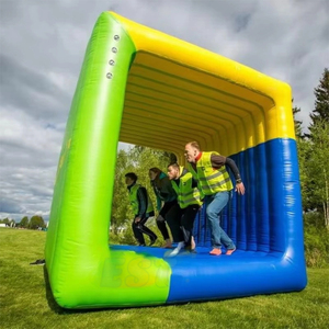 Jeux gonflables extérieurs de compétition gonflable de flip de cube en PVC <span class=keywords><strong>pour</strong></span> le team building - Product Image 1