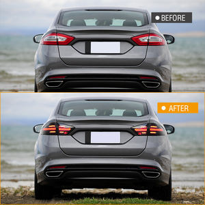 ไฟท้ายรถยนต์แบบ LED สำหรับ <span class=keywords><strong>Ford</strong></span> Fusion <span class=keywords><strong>Mondeo</strong></span> ปี 2013 2014 2015 2016 รุ่นรมควัน ติดตั้งง่ายแบบเสียบปลั๊กใช้งานได้ทันที ยี่ห้อ TT-ABC - Product Image 3