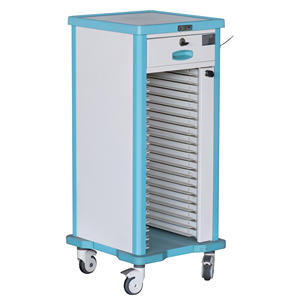 MT MEDICAL Patiëntenkoffer ABS Medische <span class=keywords><strong>Trolley</strong></span> voor Documenten <span class=keywords><strong>Trolley</strong></span> met Lade - Product Image 1