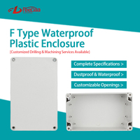 Boîte de jonction électrique extérieure série F IP65 en ABS, étanche et anti-poussière, boîtier en plastique pour câblage électrique