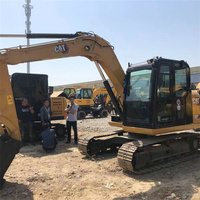 Mini-excavatrice Caterpillar CAT307 d'occasion 7 tonnes en promotion – Pelle hydraulique haute performance – Excavatrice d'occasion CAT 306E2 307E2 308E2