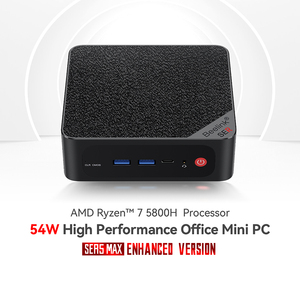 มินิพีซี Ddr4 Ser5สูงสุด5800ชม. AMD <span class=keywords><strong>Ryzen</strong></span> 7ความจุ M.2 SSD PCIe 3.0 2280 500กรัม1TB Wifi6หน้าจอสามจอ HD DP Type C คอมพิวเตอร์ - Product Image 3