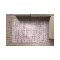 Fancy Home Decor Modern Abstract Machine Made Polyester Luxury Rug with Low Pile and Anti-slip Backing for Large Living Room
