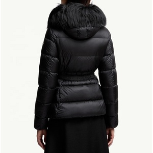 Veste d'hiver coupe-vent à capuche pour <span class=keywords><strong>femme</strong></span> Boying avec chapeau détachable ODM - Product Image 3