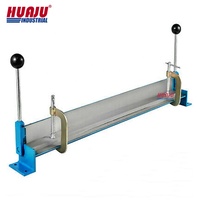 Huaju industriel w1.2 x760 30 pouces Portable Mini outil de pliage en métal manuel presse en métal plaque de frein Machine à cintrer