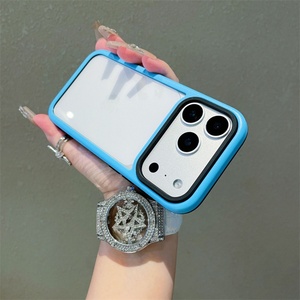 Fundas Anticaída 2 en 1 Transparentes de PC para iPhone 17 Pro Max Air 16, Cubierta Desmontable Nano Antigolpes de PC Transparente, Diseño Sencillo - Product Image 4
