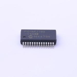 MCU 8 บิต PIC16 PIC RISC 7KB แฟลช 3.3V/5V 28 พิน SSOP แบบหลอด - ราง/ท่อ PIC16F1783-I/SS - Product Image 1
