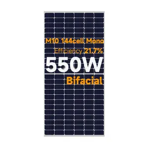 电池太阳能光伏板530w 540w 550w 560w TUV证书