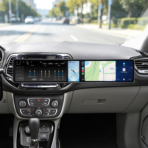 Foforfor 12,3-Zoll Doppelbildschirm für Jeep <span class=keywords><strong>Compass</strong></span> 2017-2021 Kabelloses Carplay Android 15 Auto-Radio Stereo GPS-Navigation DSP 4G 360 OEM - Product Image 2
