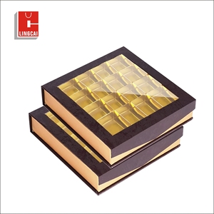 Custom Luxury <strong>Chocolate</strong> Nut Candy Sweets Gift <strong>Box</strong> with Paper Divider - Product Image 2